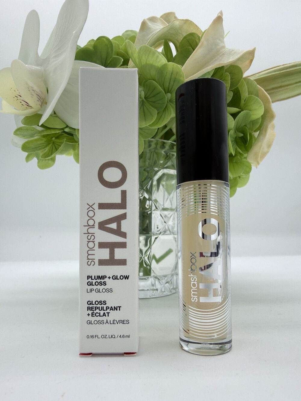 SMASHBOX Halo Plump + Glow Lip Gloss - Beam - 0.16 fl oz